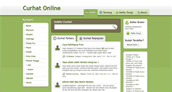 Desktop Screenshot of curhatonline.net